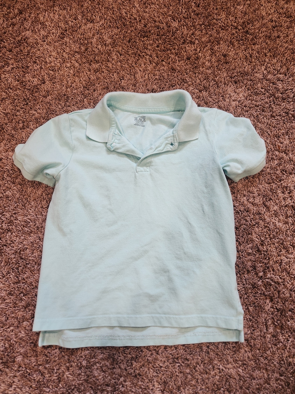 The Children's Place Mint Green Polo Shirt